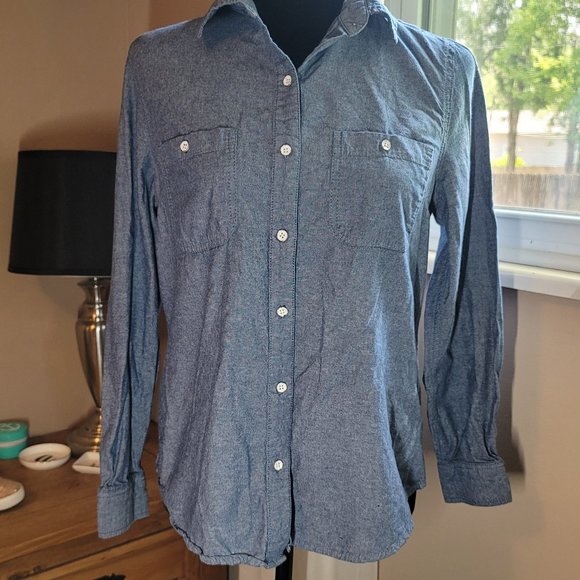 Silver Jeans Co. Denim Shirt in Size M - Picture 1 of 15